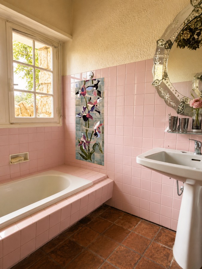 Fresque murale de salle de bain, vue 4