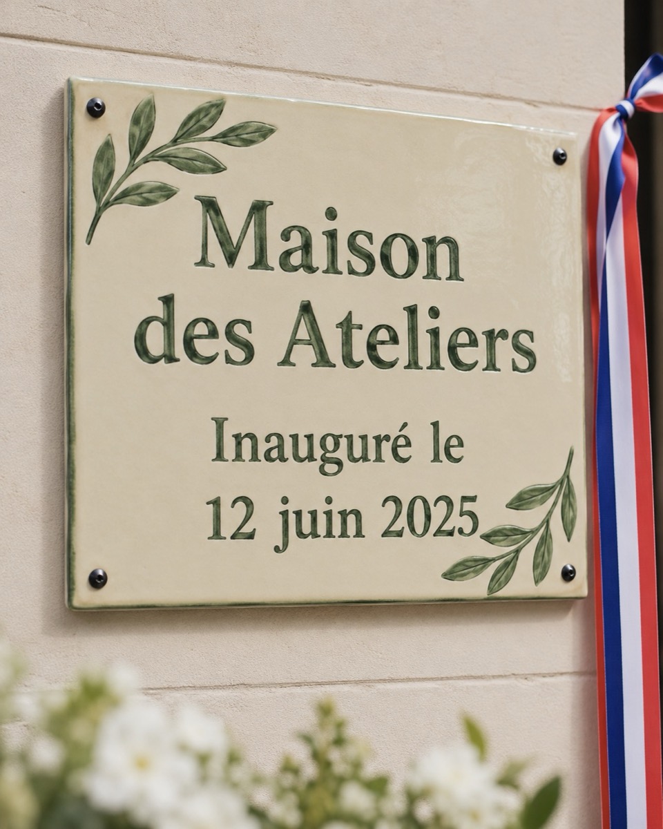 Plaque d’entreprise ou de société